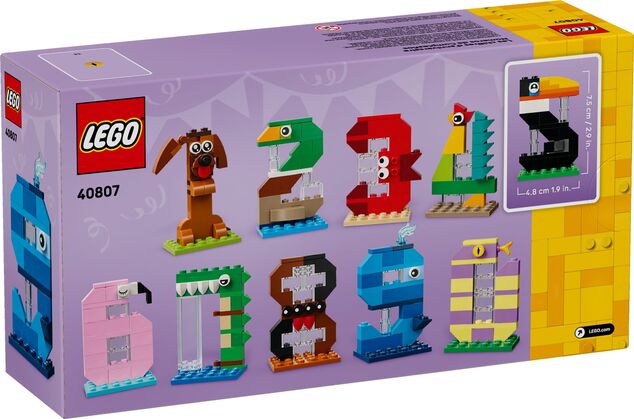 LEGO® 40807 Čísla na narodeniny