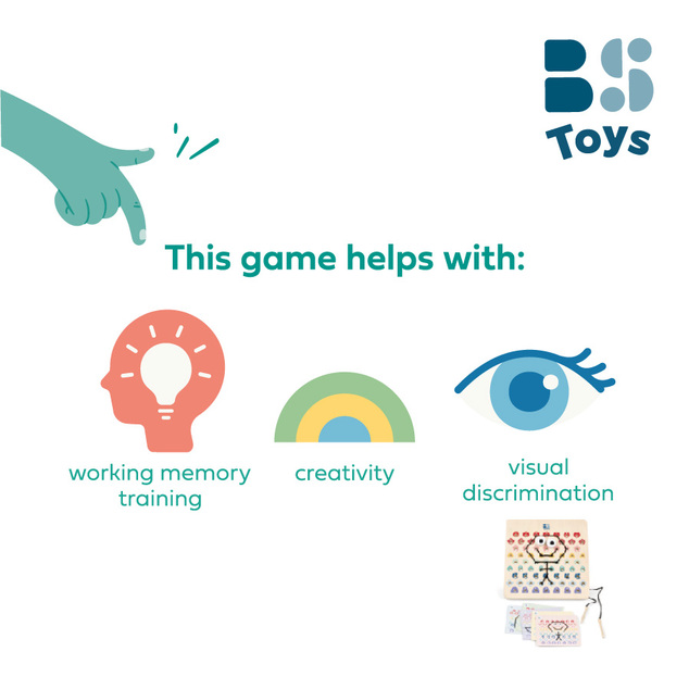 BS Toys Kódované vyšívanie