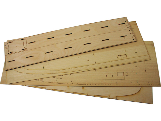 Modell-Tec MS Finnmarken 1:60 kit
