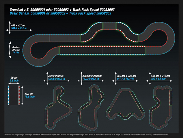 52001 Track Pack 1 - rozšírenie Carrera Hybrid