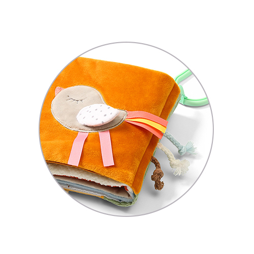BABYONO Carte senzorială Natura 0m+
