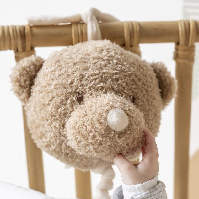 NATTOU Hračka hudobná Teddy medvedík 16 cm