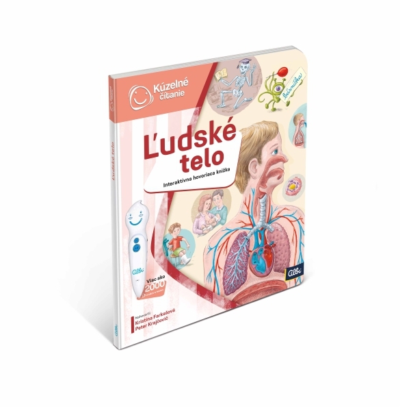 Albi Kúzelné čítanie Kniha Ľudské telo