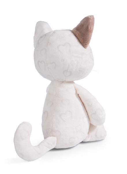 NICI pliš Love Muca ljubka 35cm, sedeča, GREEN