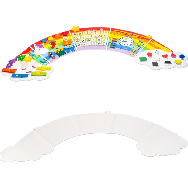 2Kids Toys Soft activity board Curcubeu cu nori