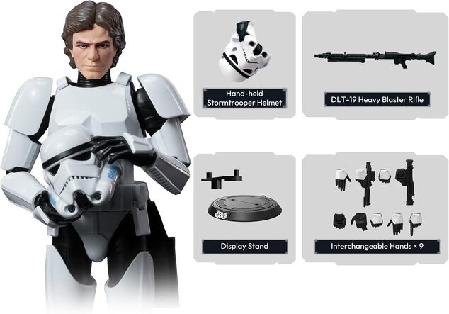 STAR WARS BLOKEES ensemble de construction CC03 HAN SOLO STORMTROOPER DISGUISE VERSION