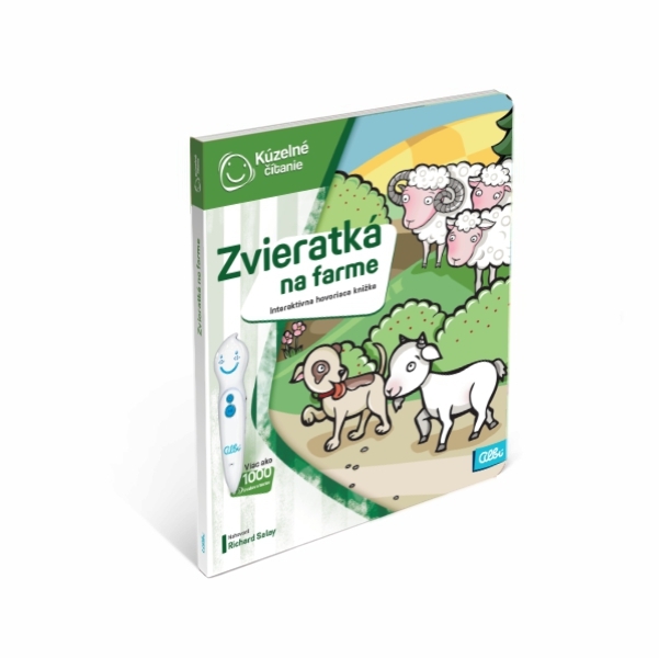 Albi Kúzelné čítanie Kniha Zvieratká na farme