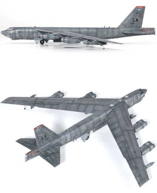 Modellbausatz Flugzeug 12622 - USAF B-52H 20th BS "Buccaneers" (1: 144)