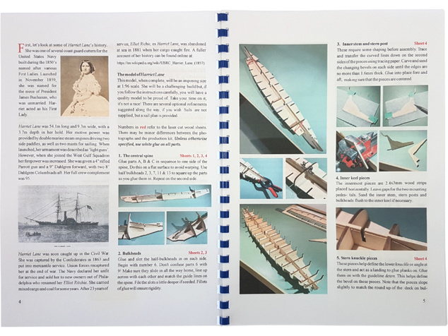 Model Shipways Harriet Lane 1:96