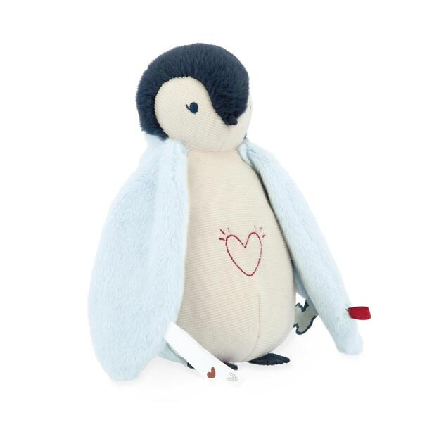 Kaloo Complices Kinder-Nachtlicht Plüsch-Pinguin blau 20 cm