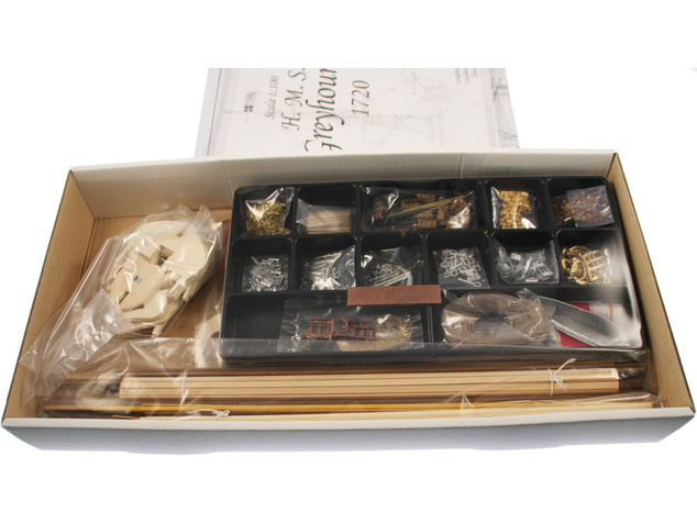 COREL HMS Greyhound fregata 1720 1:100 kit