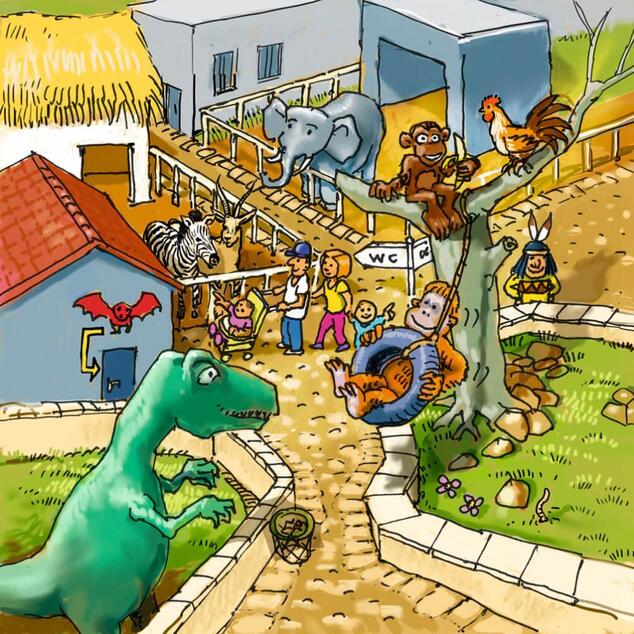 Haba Mini gioco per bambini Duello di streghe ABC dai 6 anni
