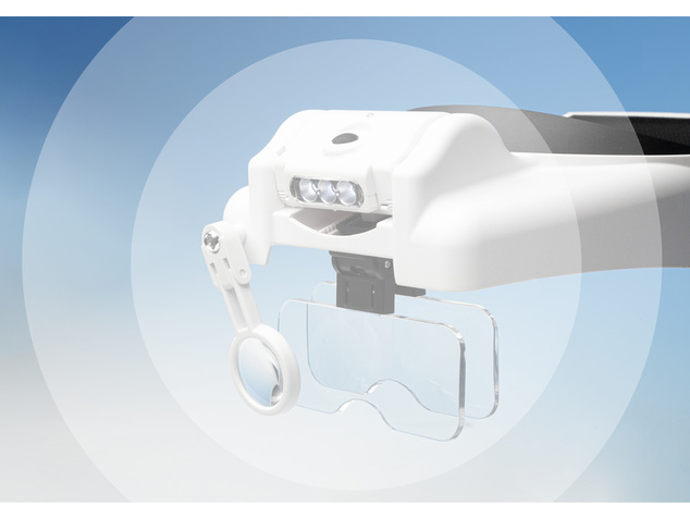 Lightcraft zväčšovacie okuliare Professional s LED osvetlením (set)