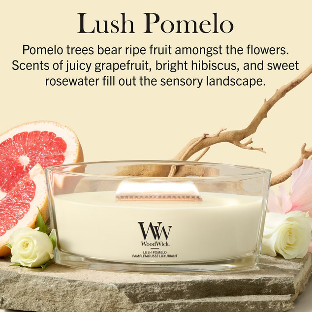 WW Kerze Boot Lush Pomelo