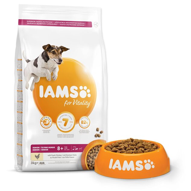 IAMS Dog Senior Small &amp; Medium Chicken 3kg