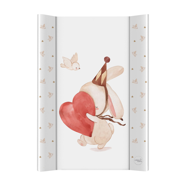 Ceba Podložka prebaľovacia 2-hranná mäkká (50x70) Basic Pierrot