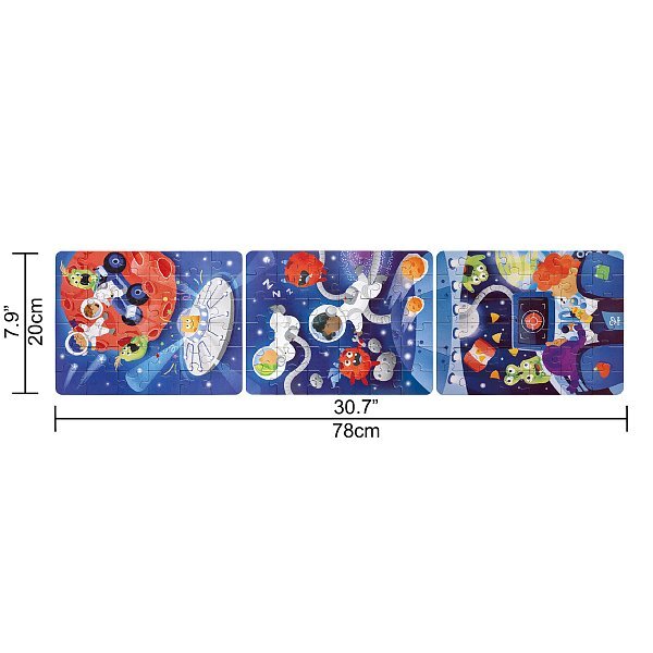 Hape Medzigalaktické puzzle
