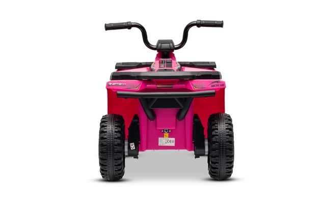 Licencovaná elektrická štvorkolka Arctic Cat 12V so zadným pohonom, ružová, LED svetlá, Lí
