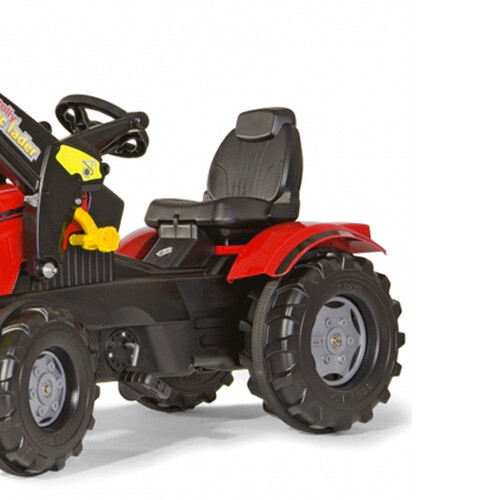 Rollytoys Šliapací traktor Farmtrac Case Puma s predným nakladačom