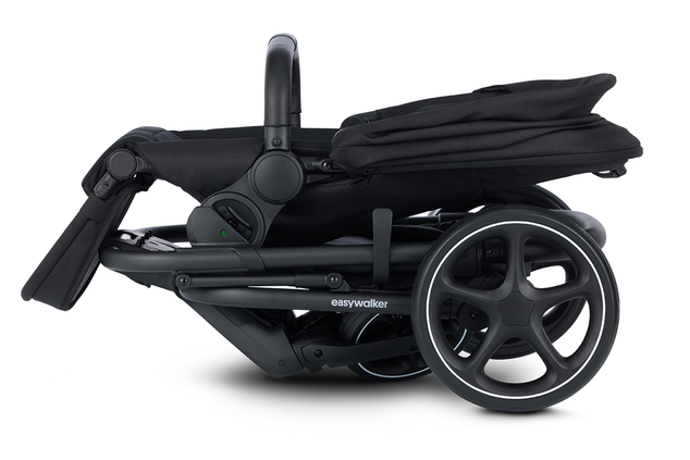 EASYWALKER Kombikinderwagen Harvey5 2-in-1 Midnight Black LITE RWS