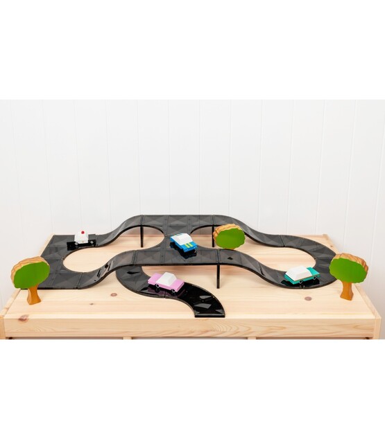 CONNETIX® Ramps &amp; Intersections Pack magnetická stavebnica 16 ks