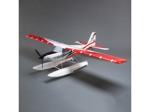 E-flite Turbo Timber Evolution 1.5m BNF Basic, plováky
