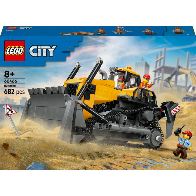 LEGO® City 60466 Žltý buldozér