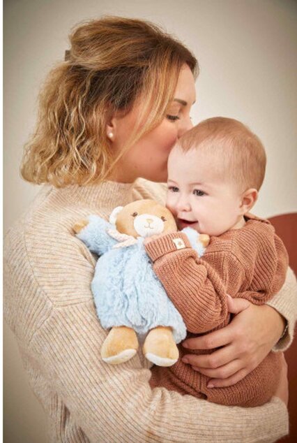 Kaloo Intemporel Orsetto di peluche blu 17 cm