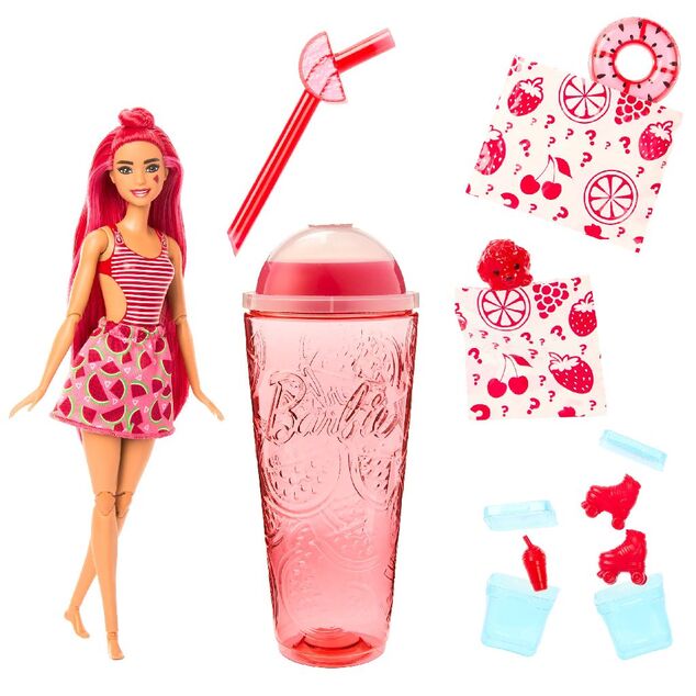 Mattel Barbie Pop reveal barbie šťavnaté ovocie - melónová triešť