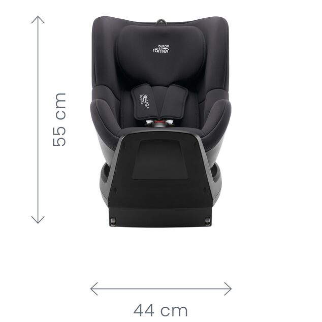 Autosedačka Dualfix M Plus Style, Carbon Black