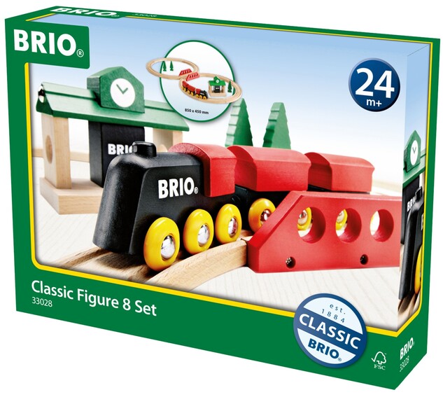 Brio Vláčiková dráha osmička Classic