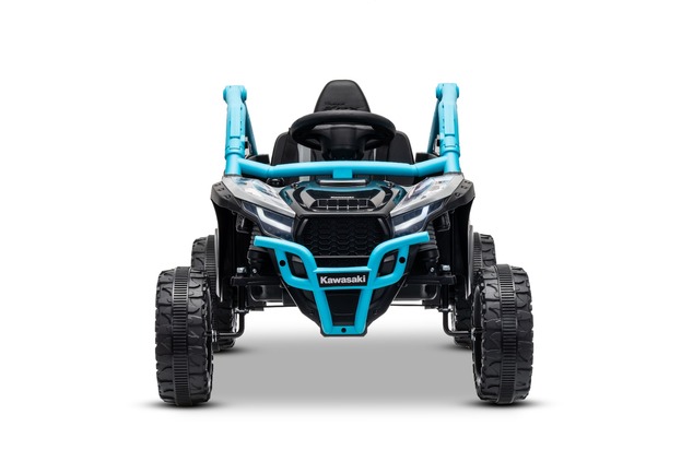 Elektrické autíčko Kawasaki TERYX KRX 1000 12V, modré, jednomiestne, odpružená zadná nápra