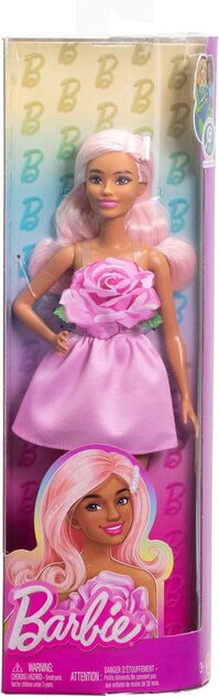 Mattel Barbie Modell Rosa Kleid mit Schleife