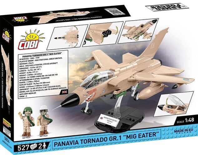 Cobi Armed Forces Panavia Tornado GR.1 MIG EATER, 1:48, 527 k, 2 f
