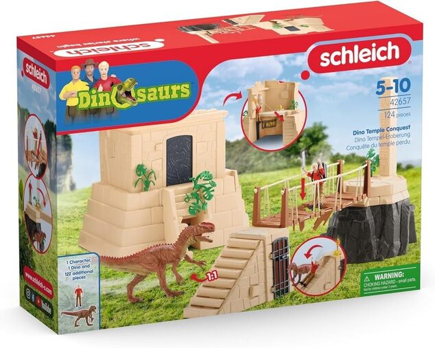 Schleich Dobytie dinosaurieho chrámu
