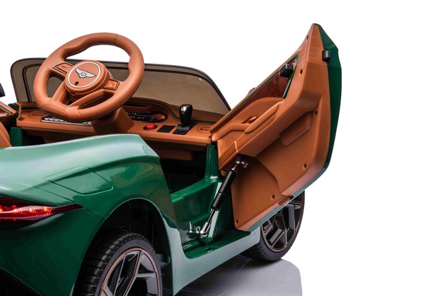 Elektrické autíčko Bentley Bacalar 12V, zelené, Dvere otvárajúce sa nahor, 2.4 GHz diaľkov