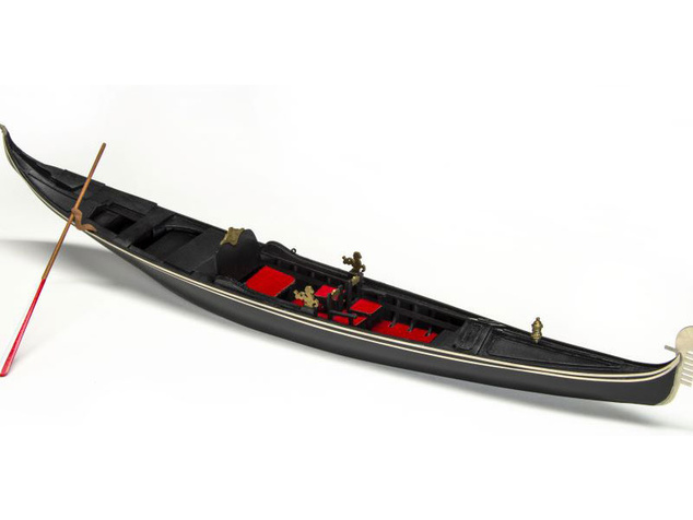 AMATI Benátska gondoliéra 1:22 kit