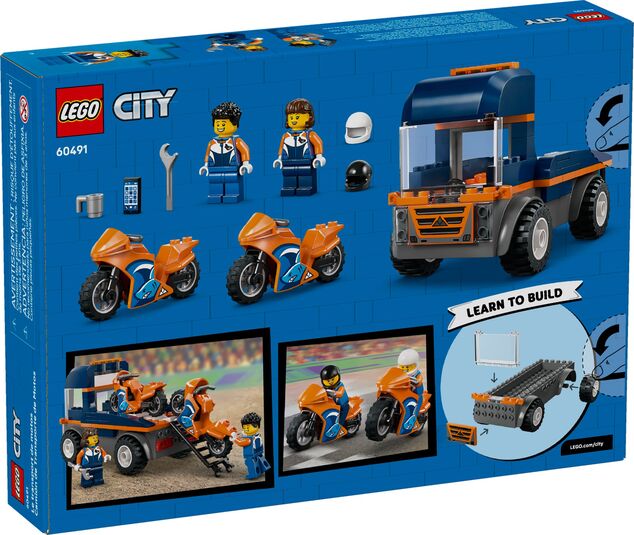 LEGO® City 60491 Motorrad-Transporter