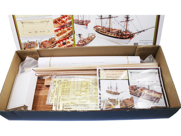 Vanguard Models HMS Sphinx 1775 1:64 kit