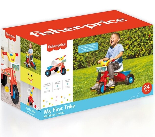 Dolu Šliapacia trojkolka Fisher Price