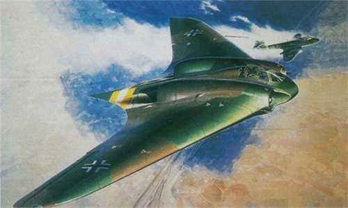 Maquette Avion 5505 - HORTEN Ho229A-1 AILE VOLANTE (1:48)