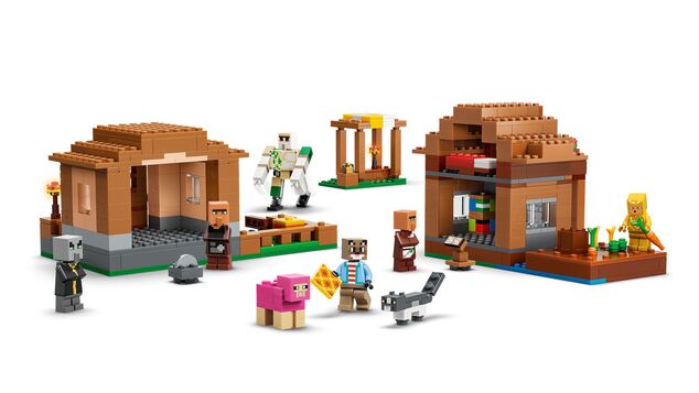 LEGO® Minecraft™ 21596 Útok Mága na dedinu