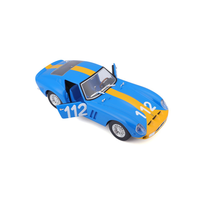 Bburago 1:24 Ferrari Racing Model KIT - stavebnica GTO 250 Blue