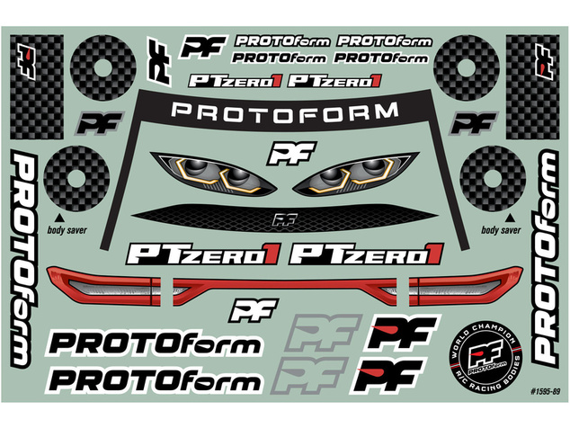 PROTOform karosérie 1:10 PTzero1 PRO-Lite nenabarvená (0.5mm) 190mm