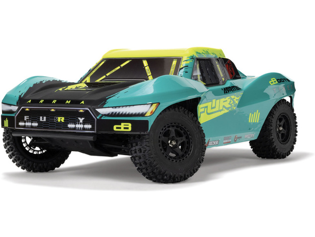 Arrma Fury 223S BLX 2WD 1:10 RTR DSC modrá