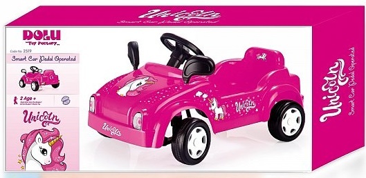 Dolu Detské šliapacie auto, jednorožec