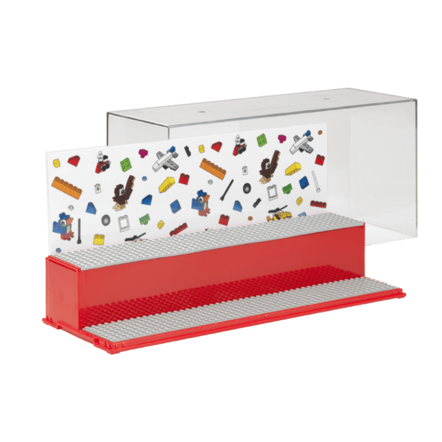 LEGO® ICONIC Spiel- und Sammelbox – rot