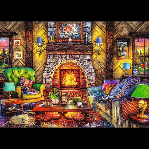 Trefl Puzzle 2x500 - Ausflug in die Berge