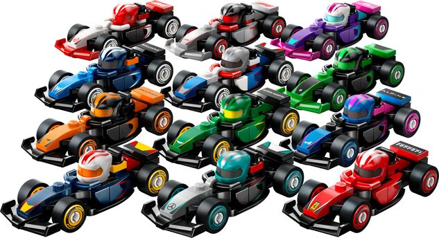 LEGO® 71049 Zberateľské pretekárske autá F1®