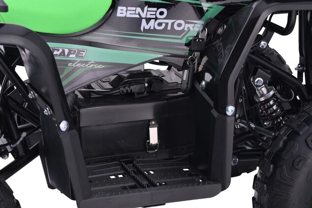 Elektrická štvorkolka pre deti Beneo Motors ESCAPE-Electric zelená - 800W